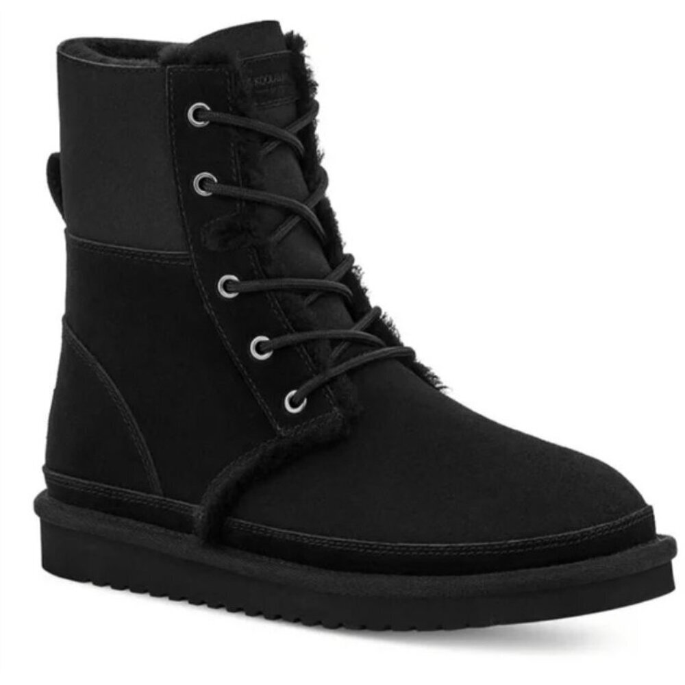NWOT Koolaburra UGG Black Boot Size 11 Advay Tall Suede
